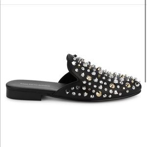 Saks Fifth Avenue Rumi Studded Mules size 11